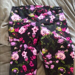 Floral Print Leggings- old navy active high rise